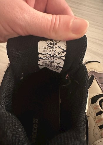 Kahverengi çocuk Spor Ayakkabı Velcro Bantlı - Görsel 10