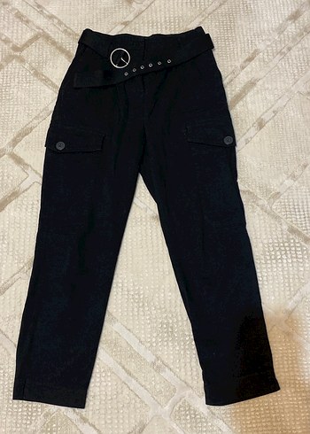 Bershka Sik Ve Rahat Siyah Cocuk Pantolonu