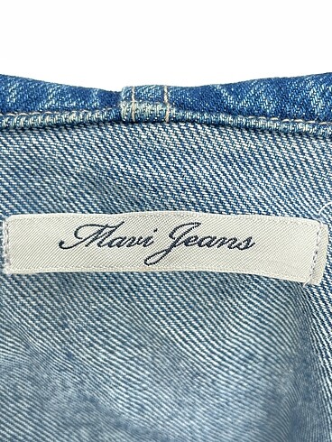 m Beden mavi Renk Mavi Jeans Kot Ceket %70 İndirimli.