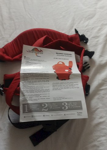 Kırmızı Bebek Taşıyıcı - Görsel 5