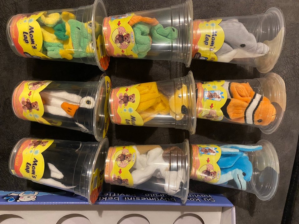 Renkli Suyla Büyüyen Peluş Oyuncaklar - Görsel 2