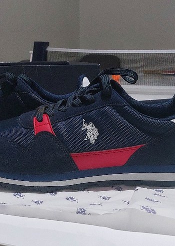 Erkek Lacivert Spor Ayakkabı Bağcıkları - Görsel 3