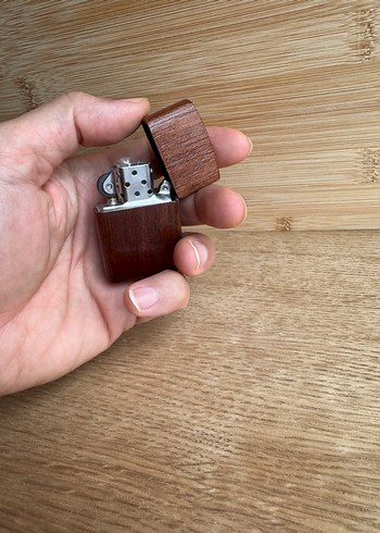 hediyelik el yapımı ahşap çakmak - Görsel 3