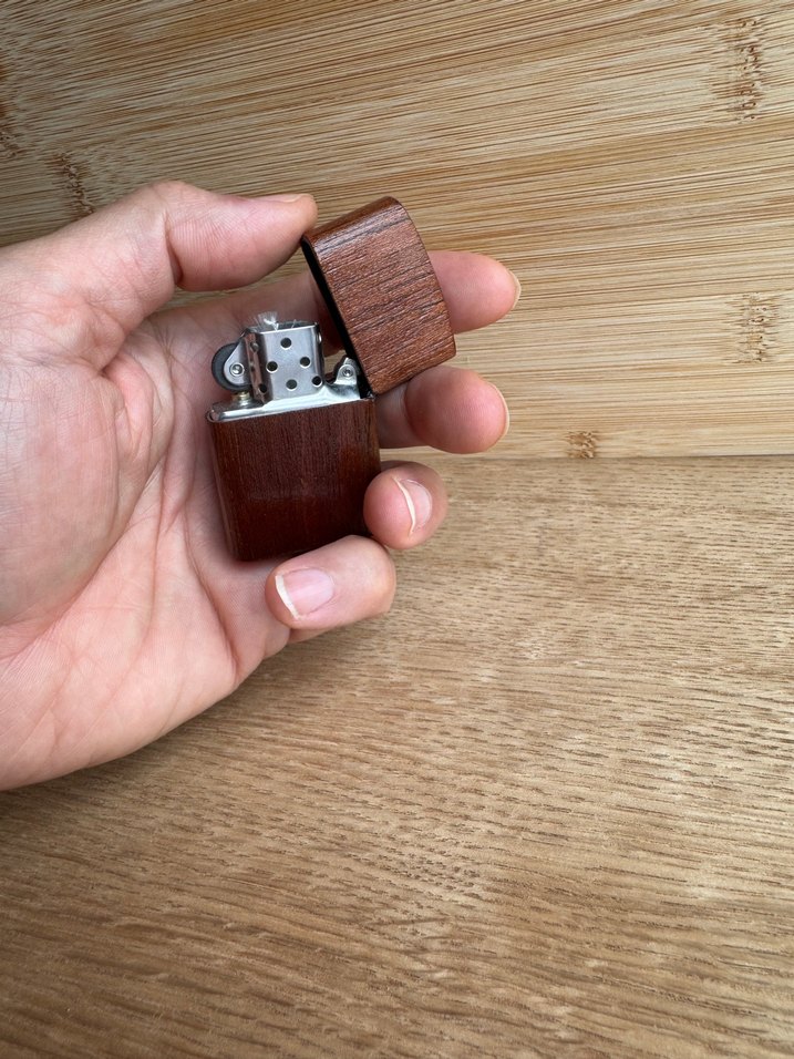 hediyelik el yapımı ahşap çakmak - Görsel 3