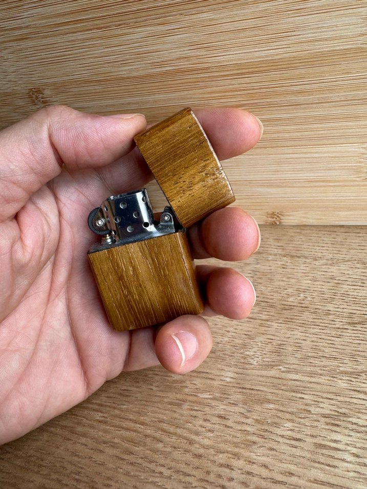 hediyelik el yapımı ahşap çakmak - Görsel 3