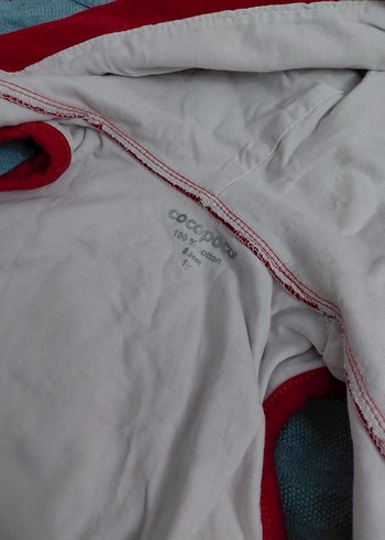 Gri Örgü Erkek Çocuk Kazak kırmızı hırka hediyemdir - Görsel 5