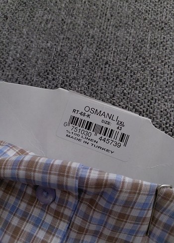 Düğmeli Kısa Kollu Erkek Gömlek - Görsel 3