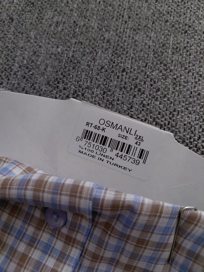 Düğmeli Kısa Kollu Erkek Gömlek - Görsel 3