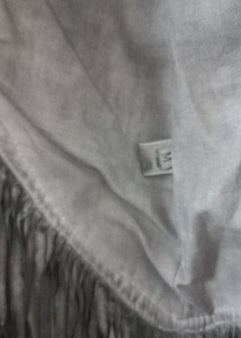 Püsküllü Siyah Uzun Deri Ceket - Görsel 4