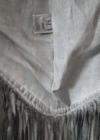 Püsküllü Siyah Uzun Deri Ceket - Görsel 5