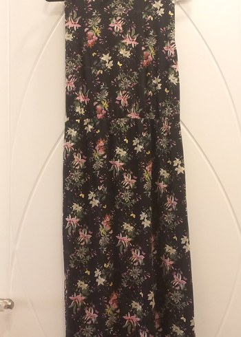 Bohem Tarz Kolsuz Uzun Elbise - Görsel 5