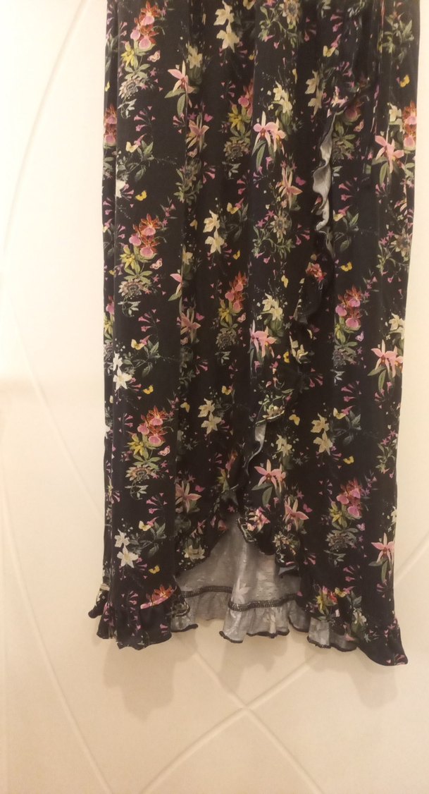 Bohem Tarz Kolsuz Uzun Elbise - Görsel 2