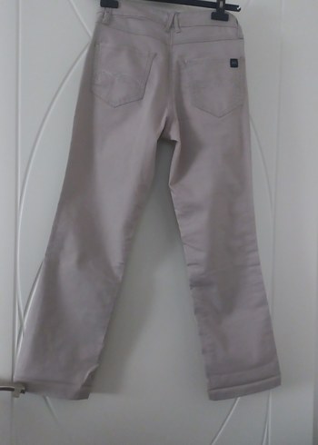 Bej Kemerli Pantolon - Görsel 3