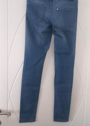 Mavi Normal Kesim Kadın Denim Pantolon - Görsel 2