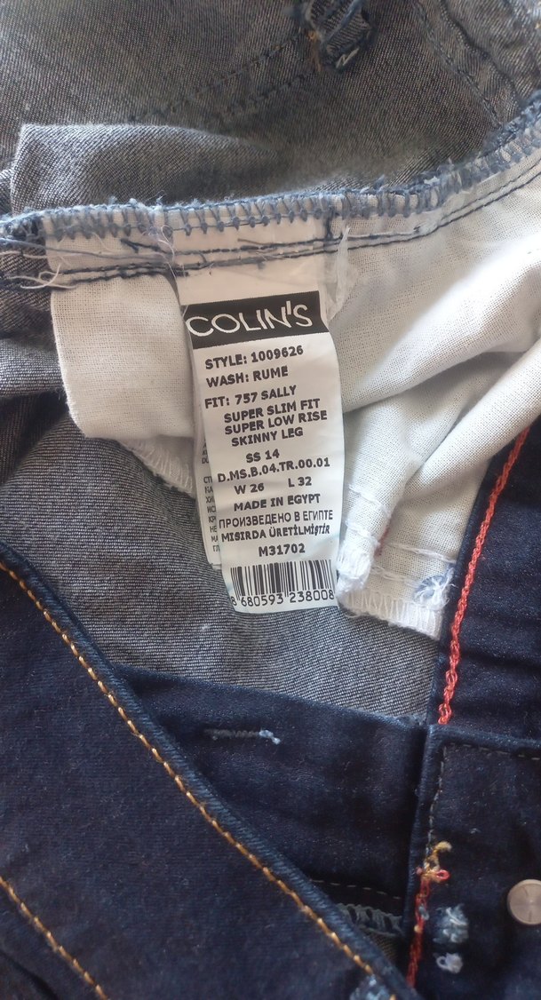 Lacivert Midi Boy Kadın Denim Pantolon - Görsel 5