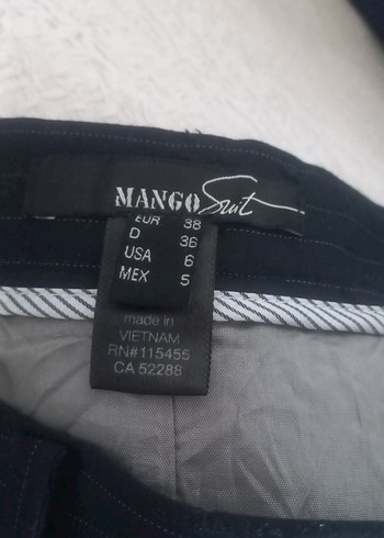 Kadın Siyah yırtmaçlı Midi Kalem Etek - Görsel 4