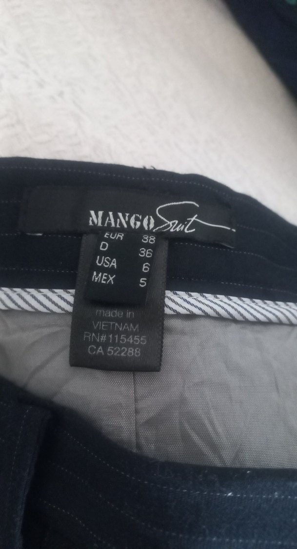 Kadın Siyah yırtmaçlı Midi Kalem Etek - Görsel 4