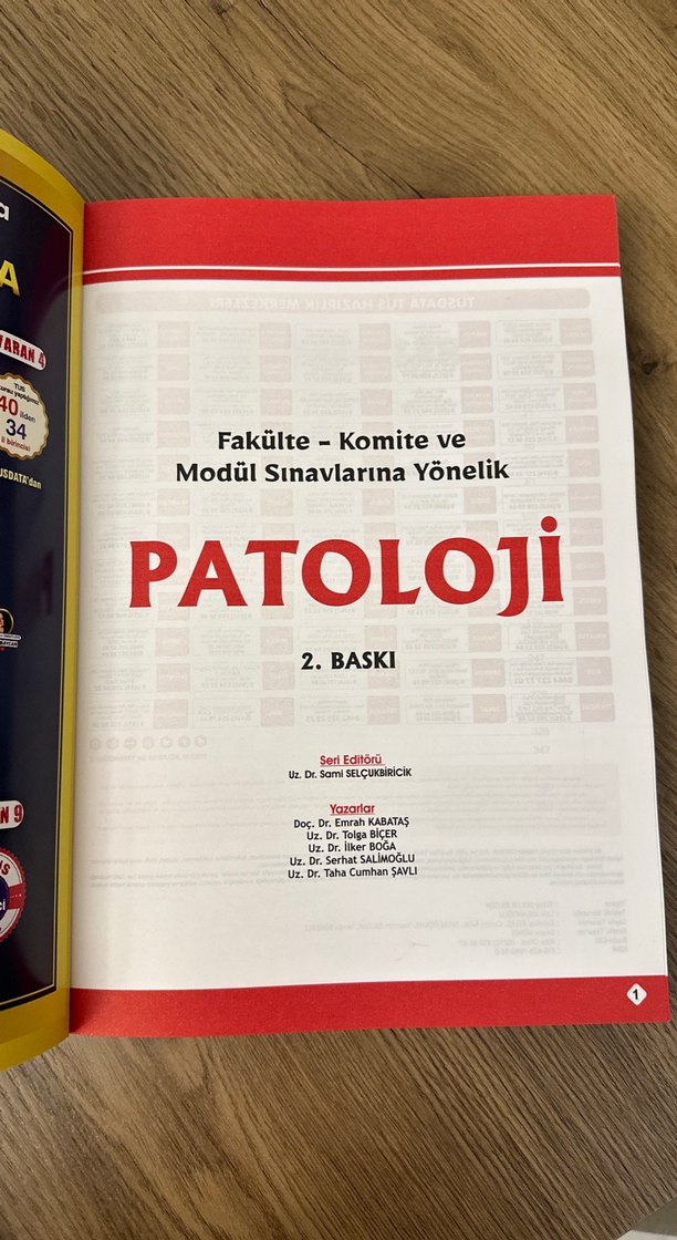 Tusdata Patoloji - Fakülte, Komite ve Modül Sınavları - Görsel 3