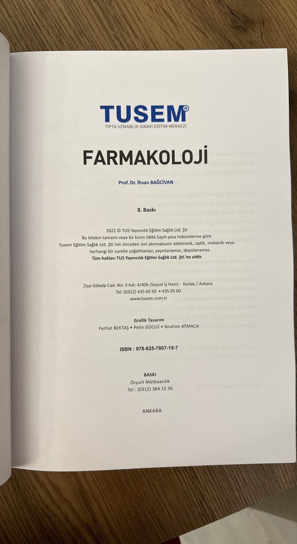 TUSEM Farmakoloji - Görsel 3