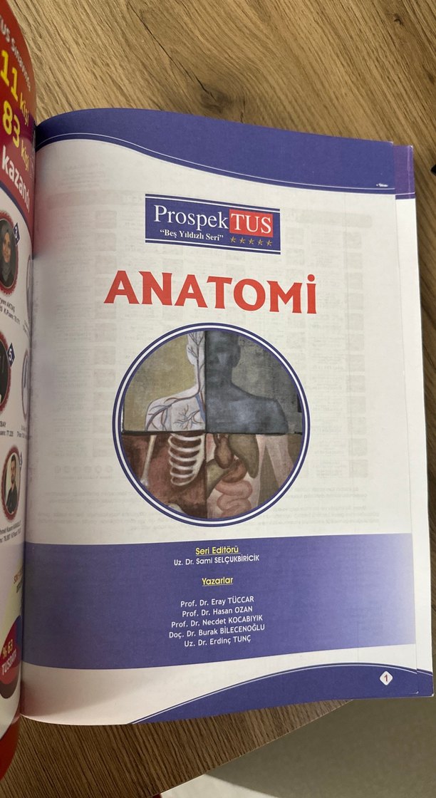 ProspekTUS Anatomi Konu ve Soru Kitabı - Görsel 3