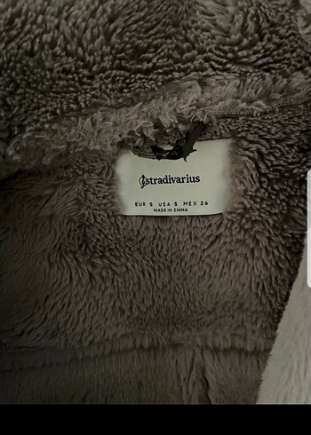 Kürklü Bej Süet Kadın Kısa Kışlık Mont - Görsel 5