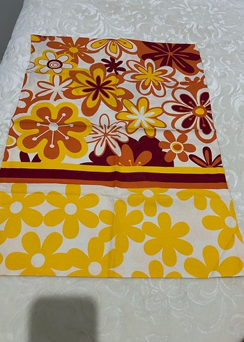 Çiçek Desenli Renkli pike takımı - Görsel 3