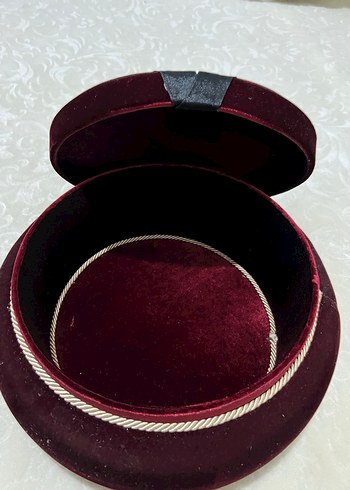 Bordo Düğmeli Tuxedo Parti Ceketi - Görsel 3