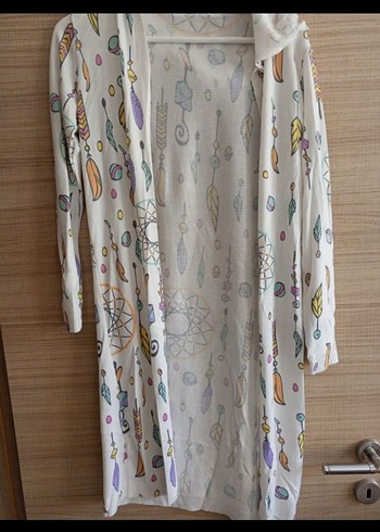 Bohem Tarz Uzun Desenli Kadın Elbise - Görsel 2