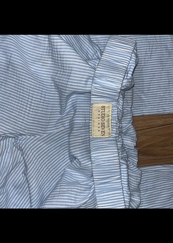 Studio seven marka cizgili pantolon - Görsel 5