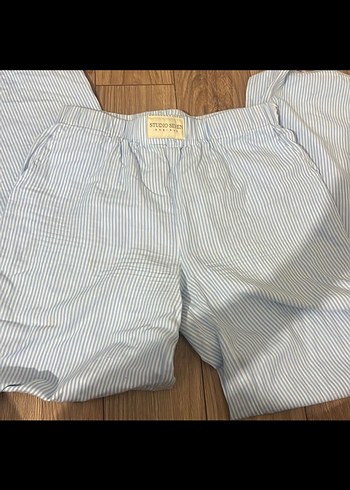 Studio seven marka cizgili pantolon - Görsel 2