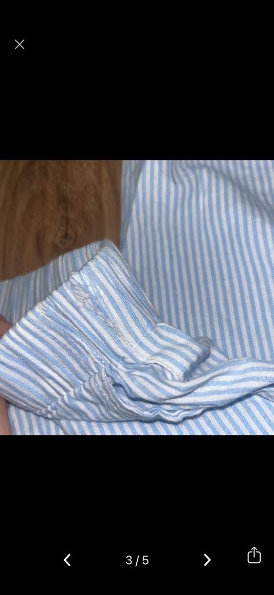 Studio seven marka cizgili pantolon - Görsel 4