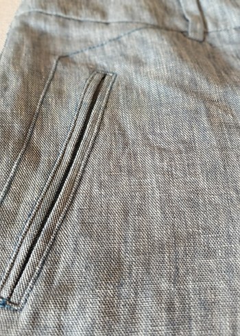 keten kadın pantalon - Görsel 3