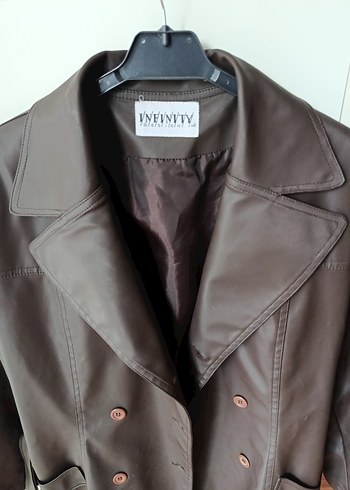 INFINIKahverengi Kadın Ceket - Görsel 7
