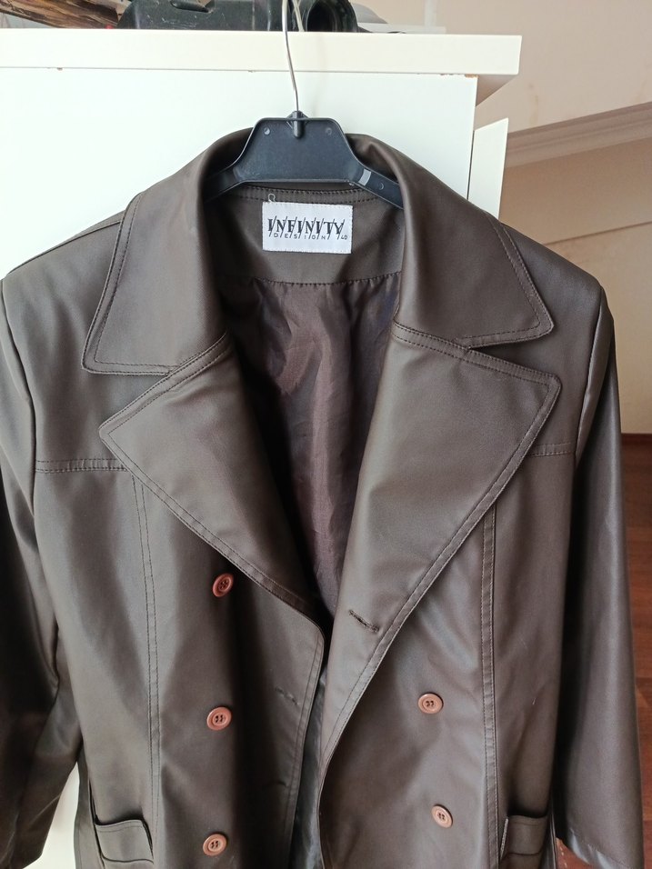 INFINIKahverengi Kadın Ceket - Görsel 3