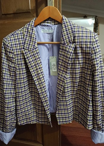 Diğer Siklik Ve Rahatlik Ekose Blazer Ceket