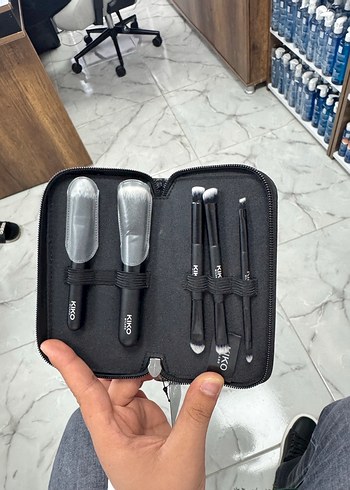 KIKO Siyah Makyaj Fırça Seti - Görsel 5