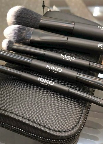 KIKO Siyah Makyaj Fırça Seti - Görsel 2