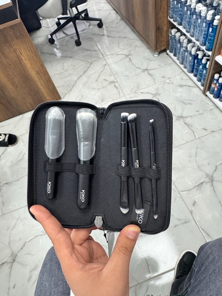 KIKO Siyah Makyaj Fırça Seti - Görsel 5