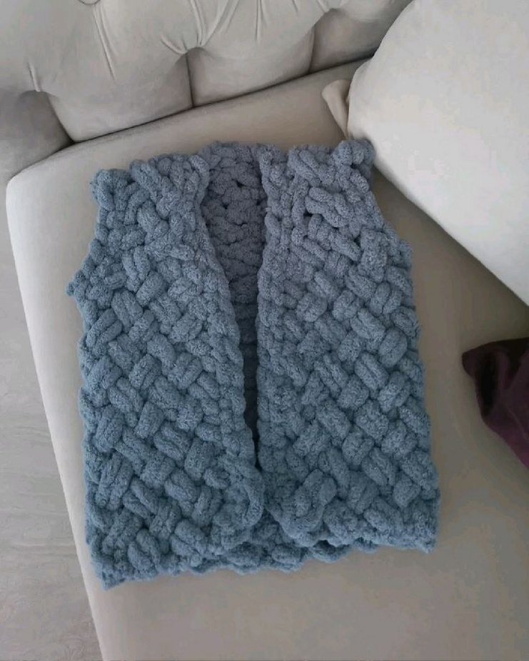 Bebek yelek örgüsü ve set halinde set fiyatlari degisiyor - Görsel 4