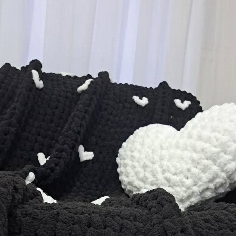 puffy battaniye (sevgileler gününe en guzel hediye) - Görsel 2