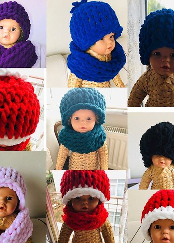 puffy Alize bebek takımı
puffy Birleşik şapkalarda fiyat degisir - Görsel 11