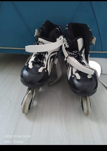 Beyaz Erkek Kayak Velcro Bantlı - Görsel 2