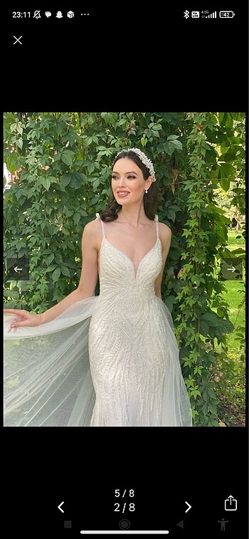 Aysira model gelinlik - Görsel 2