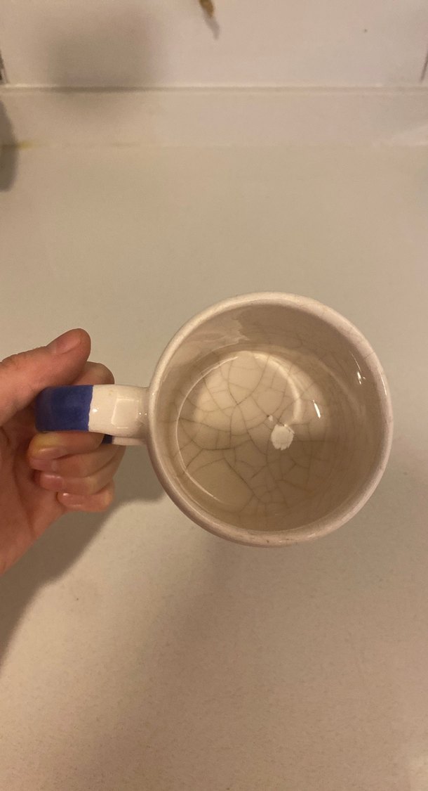 Beyaz Seramik Kupa Bardak - Görsel 2