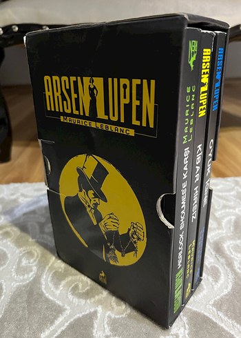 Maurice Leblanc Üçlü Roman Seti - Görsel 3