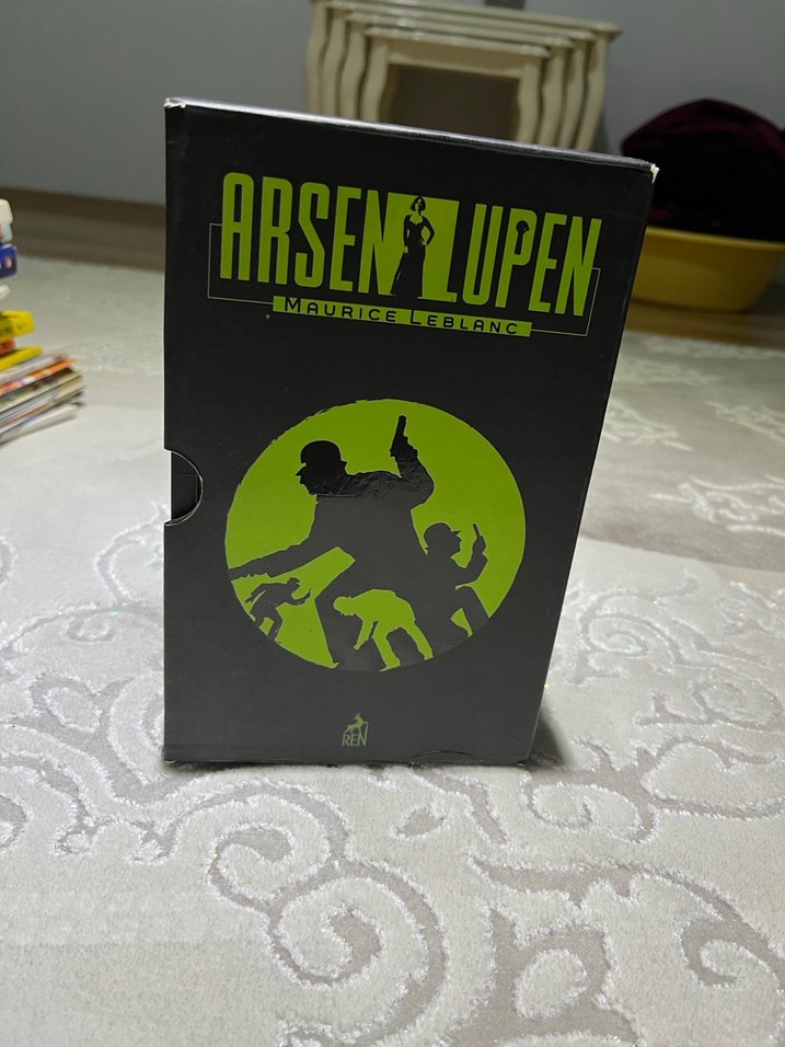 Maurice Leblanc Üçlü Roman Seti - Görsel 2