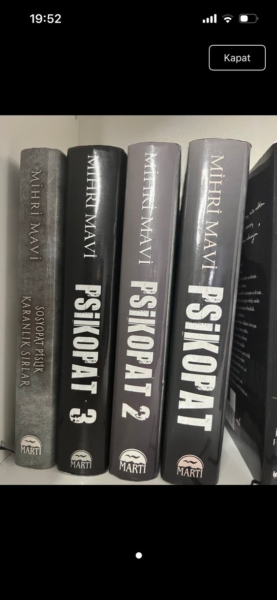 Beyza Alkoç Karantina Serisi Roman Seti ve psikopat serisi - Görsel 2