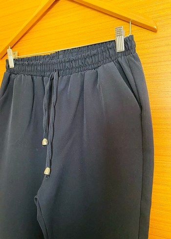 Kadın Lacivert Rahat Kesim Pantolon - Görsel 3