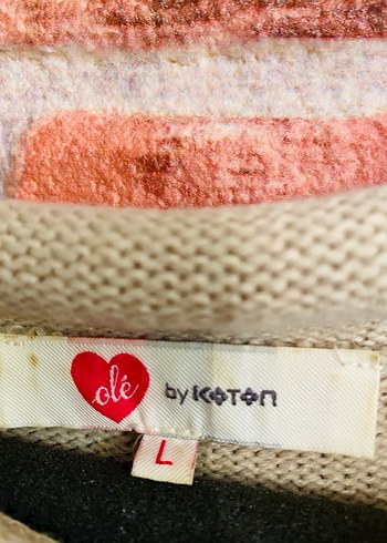 Bohem Etnik Desenli Kadın Triko Kazak - Görsel 5