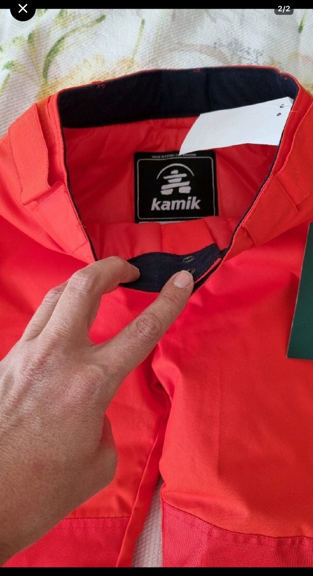 Kamik marka, 6 yaş, ithal, su geçirmez kar pantolonu - Görsel 2
